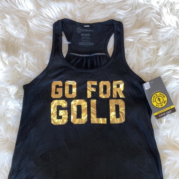 GOLD’S GYM Black Racerback Swing Tank M - Picture 10 of 10